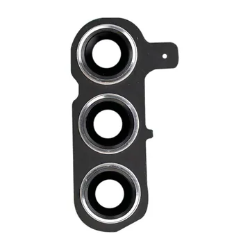 Glass Camera Lenses & Bezel Bracket for Galaxy S24+ (Marble Gray)