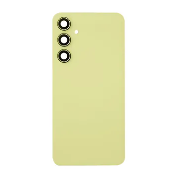 Back Glass & Camera Lenses for Galaxy A35 (Awesome Lemon)