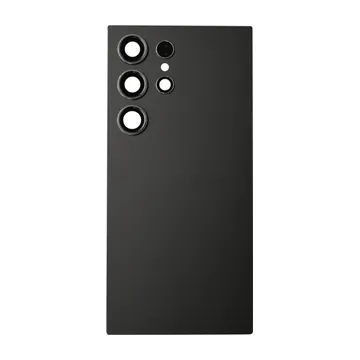 Back Glass & Camera Lenses for Galaxy S24 Ultra (Titanium Black)