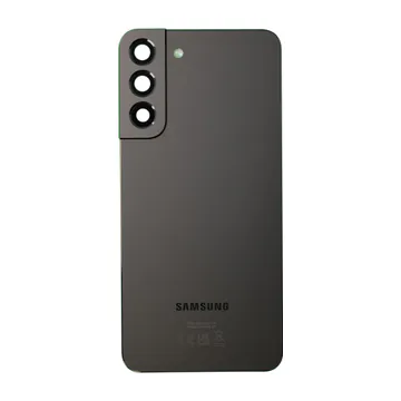 Back Glass & Camera Lenses for Galaxy S22+ (Phantom Black) – OEM Service Pack