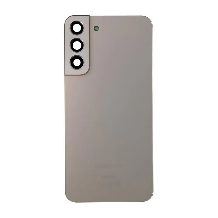 Back Glass & Camera Lenses for Galaxy S22+ (Pink Gold) – OEM Service Pack
