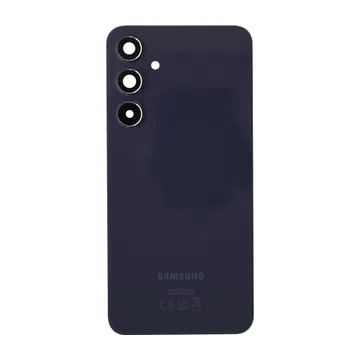 Back Glass & Camera Lenses for Galaxy A55 (Awesome Navy) – OEM Service Pack