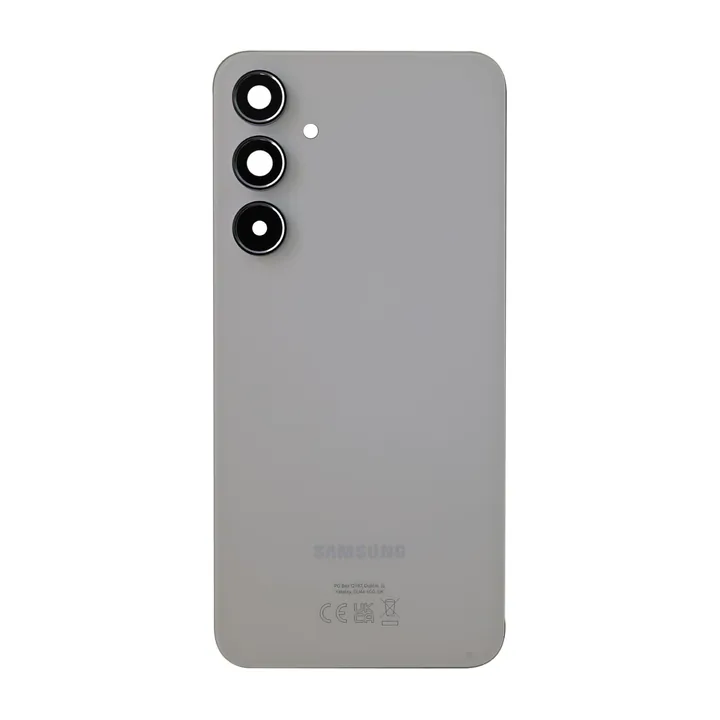 Back Glass & Camera Lenses for Galaxy A55 (Awesome Iceblue) – OEM Service Pack