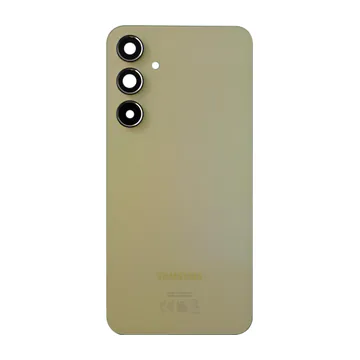 Back Glass & Camera Lenses for Galaxy A55 (Awesome Lemon) – OEM Service Pack