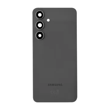 Back Glass & Camera Lenses for Galaxy S24 FE (Graphite) – OEM Service Pack