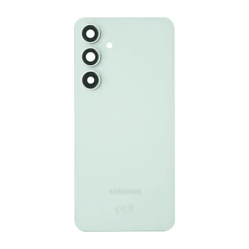 Back Glass & Camera Lenses for Galaxy S24 FE (Mint) – OEM Service Pack