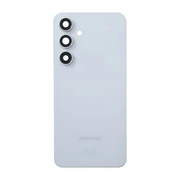 Back Glass & Camera Lenses for Galaxy S24 FE (Blue) – OEM Service Pack
