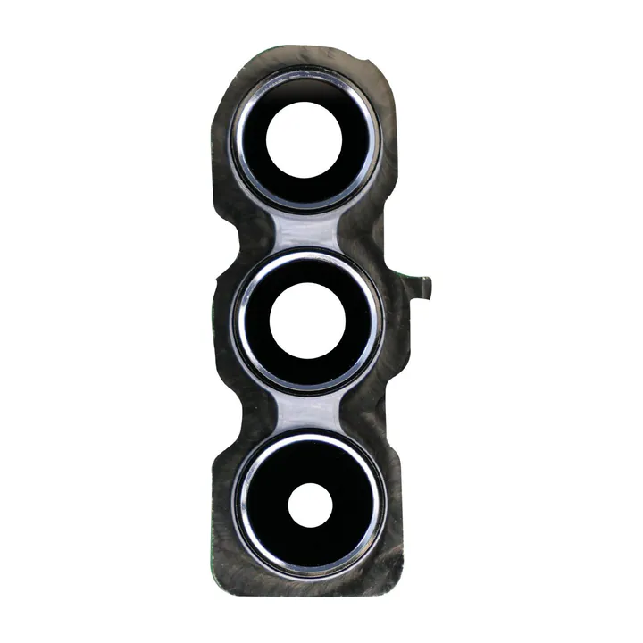 Glass Camera Lenses & Bezel Bracket for Galaxy A55 (Awesome Iceblue)