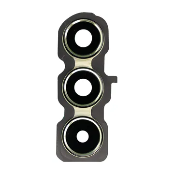 Glass Camera Lenses & Bezel Bracket for Galaxy A55 (Awesome Lemon)