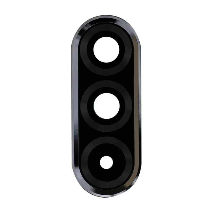 Glass Camera Lenses & Bezel Bracket for Galaxy A36 (Black)