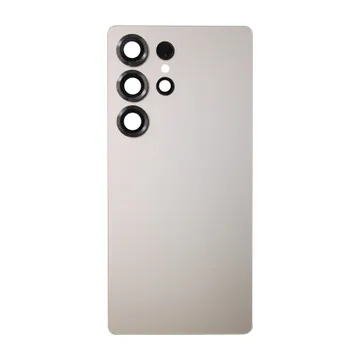 Back Glass & Camera Lenses for Galaxy S25 Ultra (Titanium Gray)