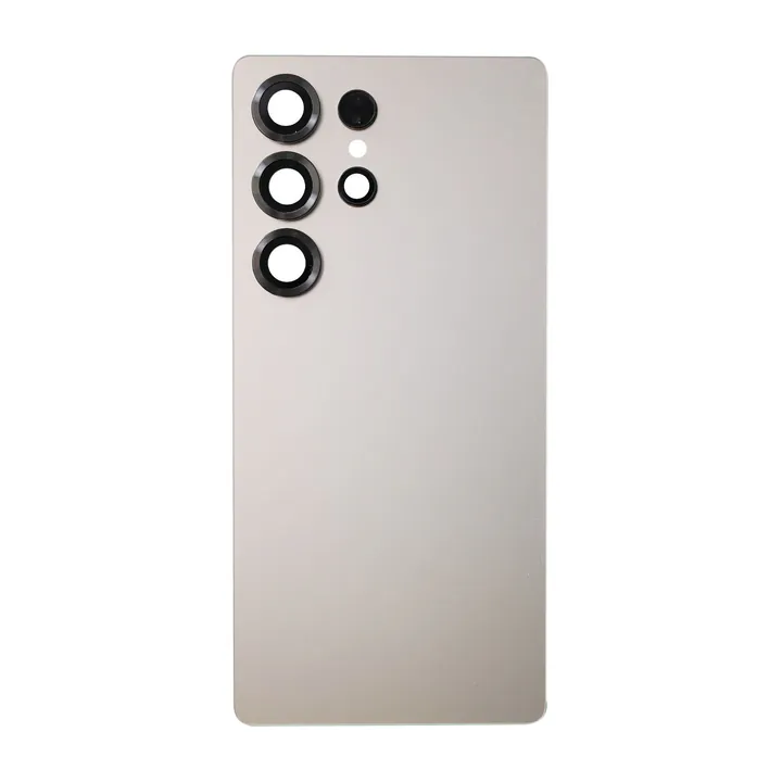 Back Glass & Camera Lenses for Galaxy S25 Ultra (Titanium Gray)