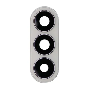 Glass Camera Lenses & Bezel Bracket for Galaxy S26 (White)