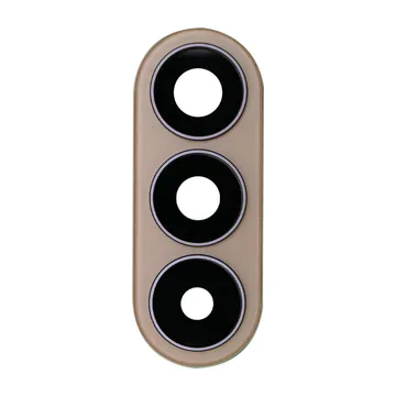 Glass Camera Lenses & Bezel Bracket for Galaxy S26 (Pink Gold)