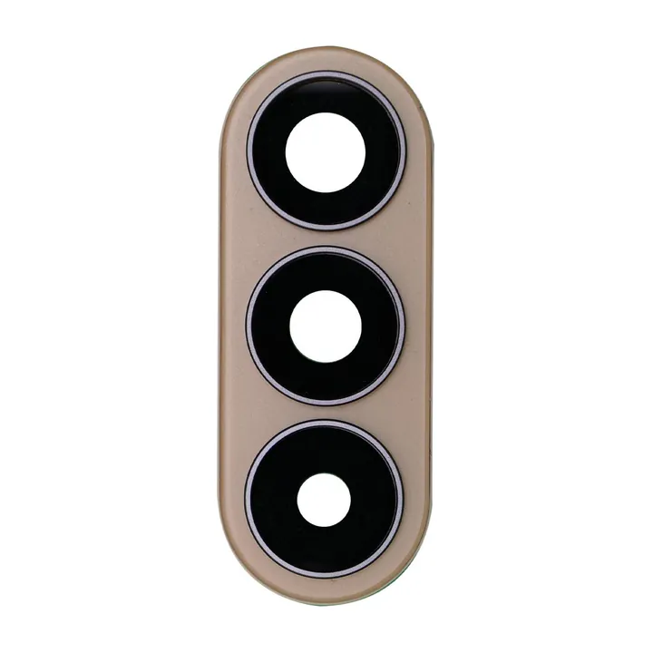 Glass Camera Lenses & Bezel Bracket for Galaxy S26 (Pink Gold)