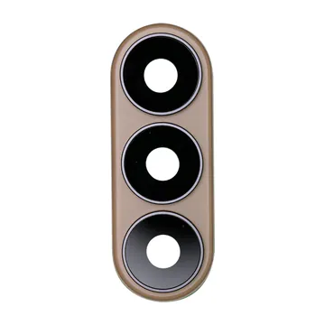 Glass Camera Lenses & Bezel Bracket for Galaxy S26 Ultra (Pink Gold)