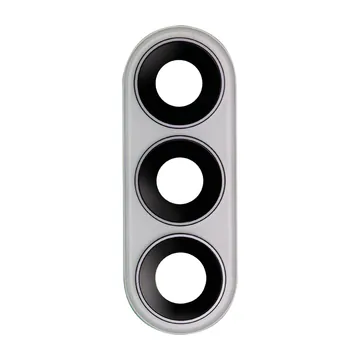 Glass Camera Lenses & Bezel Bracket for Galaxy S26 Ultra (White)