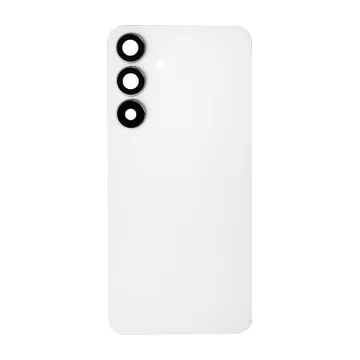 Back Glass & Camera Lenses for Galaxy S25 FE (White)