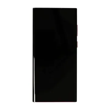 OLED & Frame Assembly for Galaxy S22 Ultra (Burgundy) – Full-Size Aftermarket