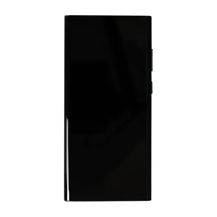 OLED & Frame Assembly for Galaxy S22 Ultra (Phantom Black) – Full-Size Aftermarket