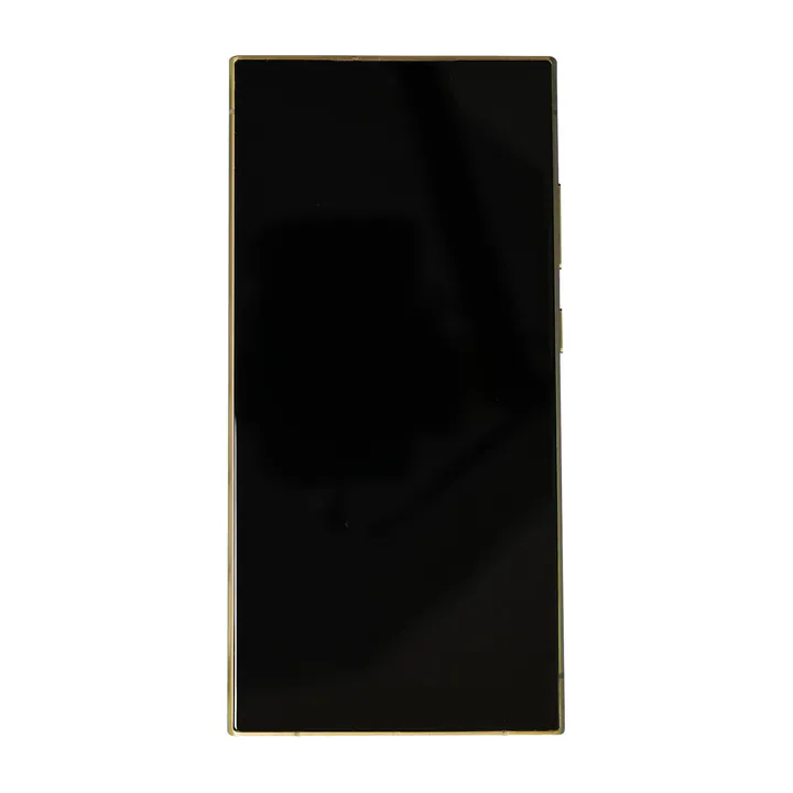 OLED & Frame Assembly for Galaxy S24 Ultra (Titanium Yellow) – Full-Size Aftermarket