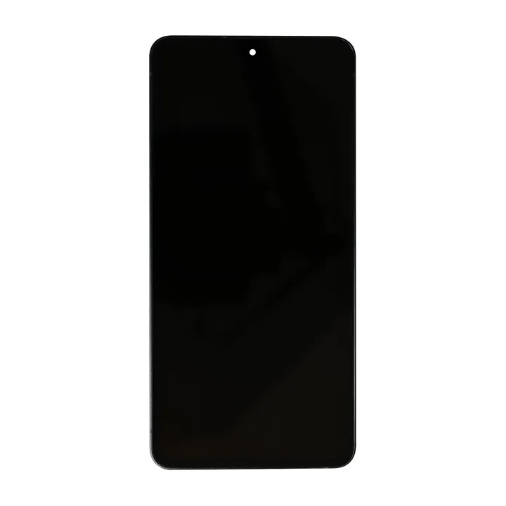 OLED & Frame Assembly for Galaxy S25 Edge (Titanium Jetblack) – Full-Size Aftermarket