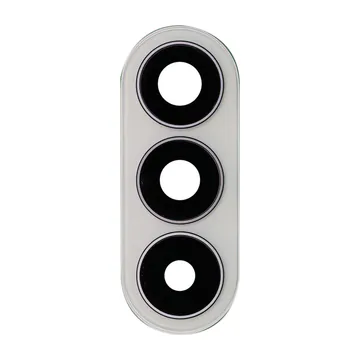 Glass Camera Lenses & Bezel Bracket for Galaxy S26+ (White)