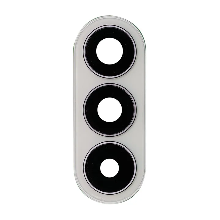 Glass Camera Lenses & Bezel Bracket for Galaxy S26+ (White)